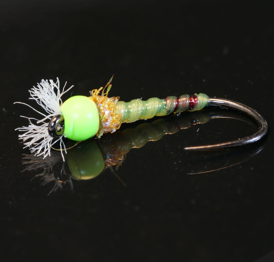 Lemon Lime Chironomid Pupa - Fly Fish Food