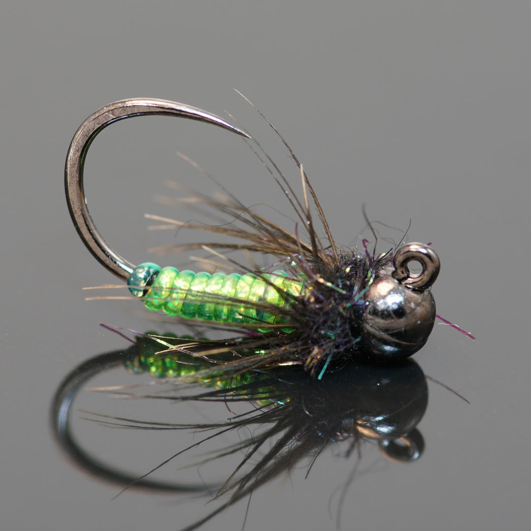 Little Neon Caddis Nymph - Fly Fish Food