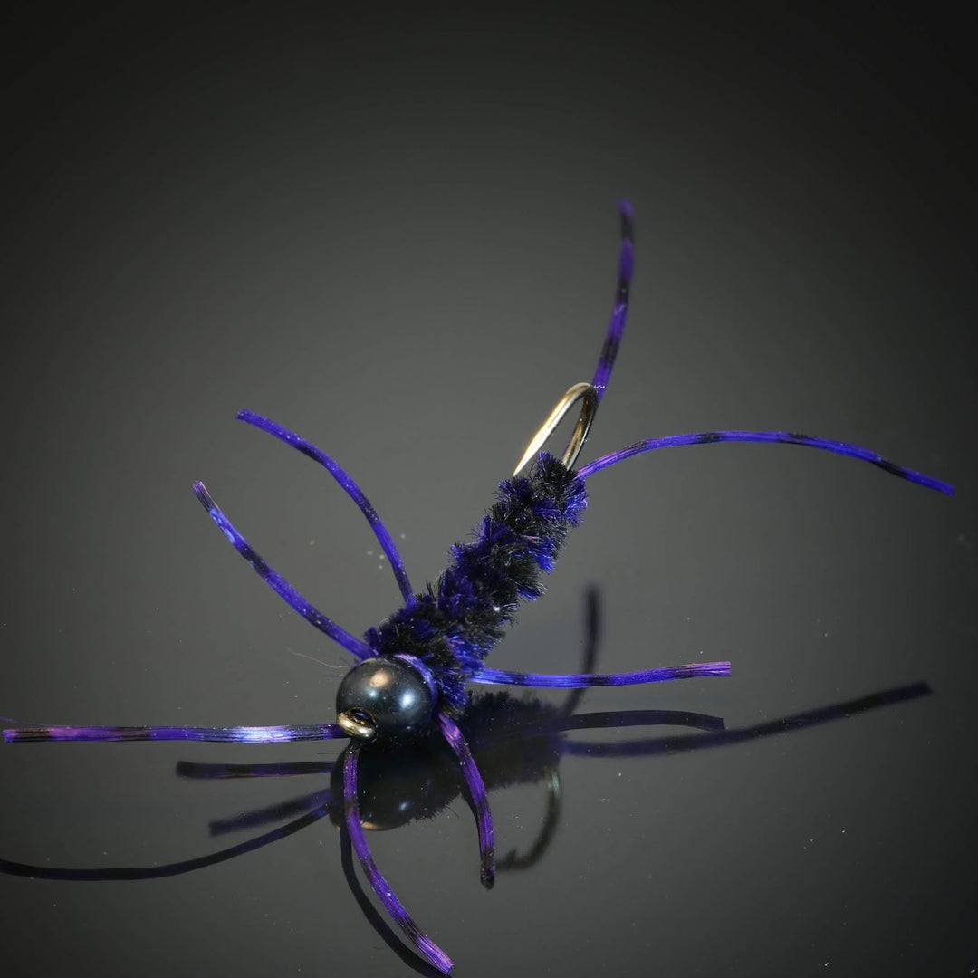 Pat's Rubber Legs Purple Stonefly - Fly Fish Food