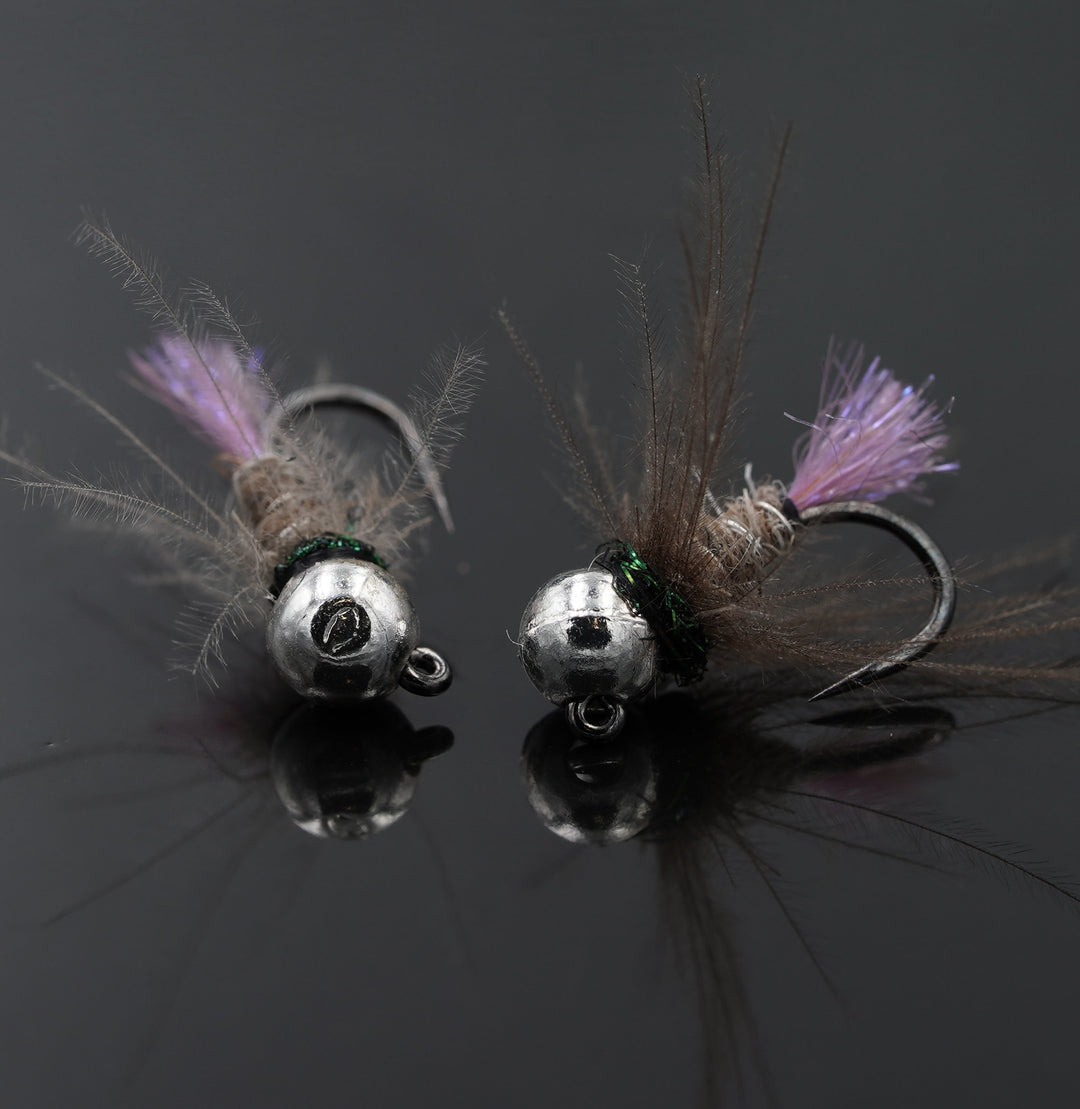 Roza's Violet Tailed Jig - Fly Fish Food