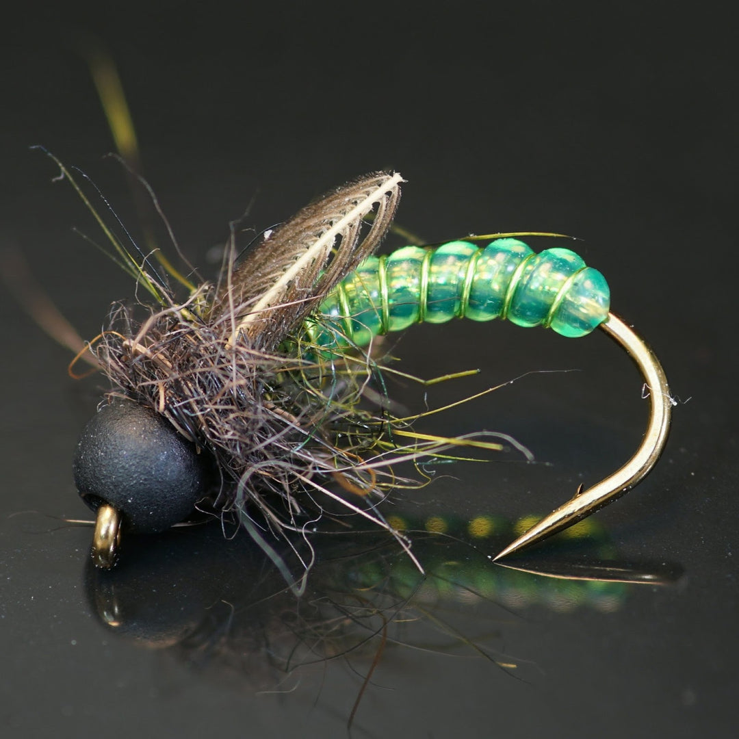 D-Rib Wally Wing Caddis Pupa - Fly Fish Food