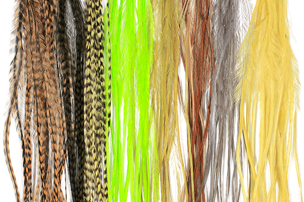 MFC - Whiting 100 Pack - Barred Dark Ginger - Hackle - Fly Fish Food