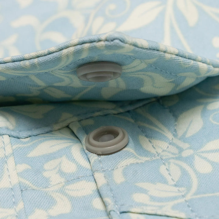 Poncho - The Pinos Altos - Blue Western Flower Print - Apparel - Fly Fish Food
