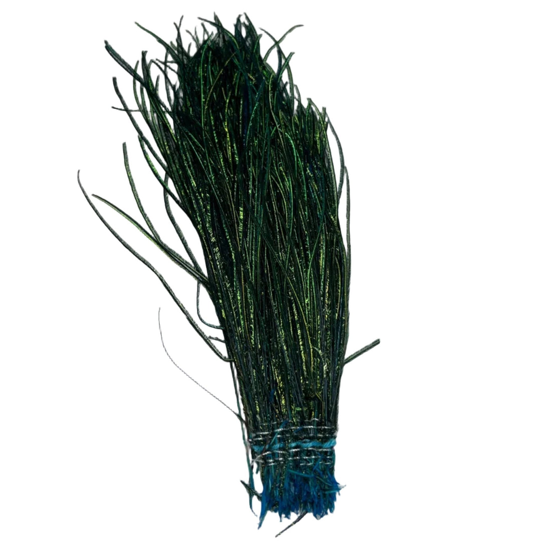 Wapsi Dyed Strung Peacock Herl - Feathers &amp; Marabou - Fly Fish Food