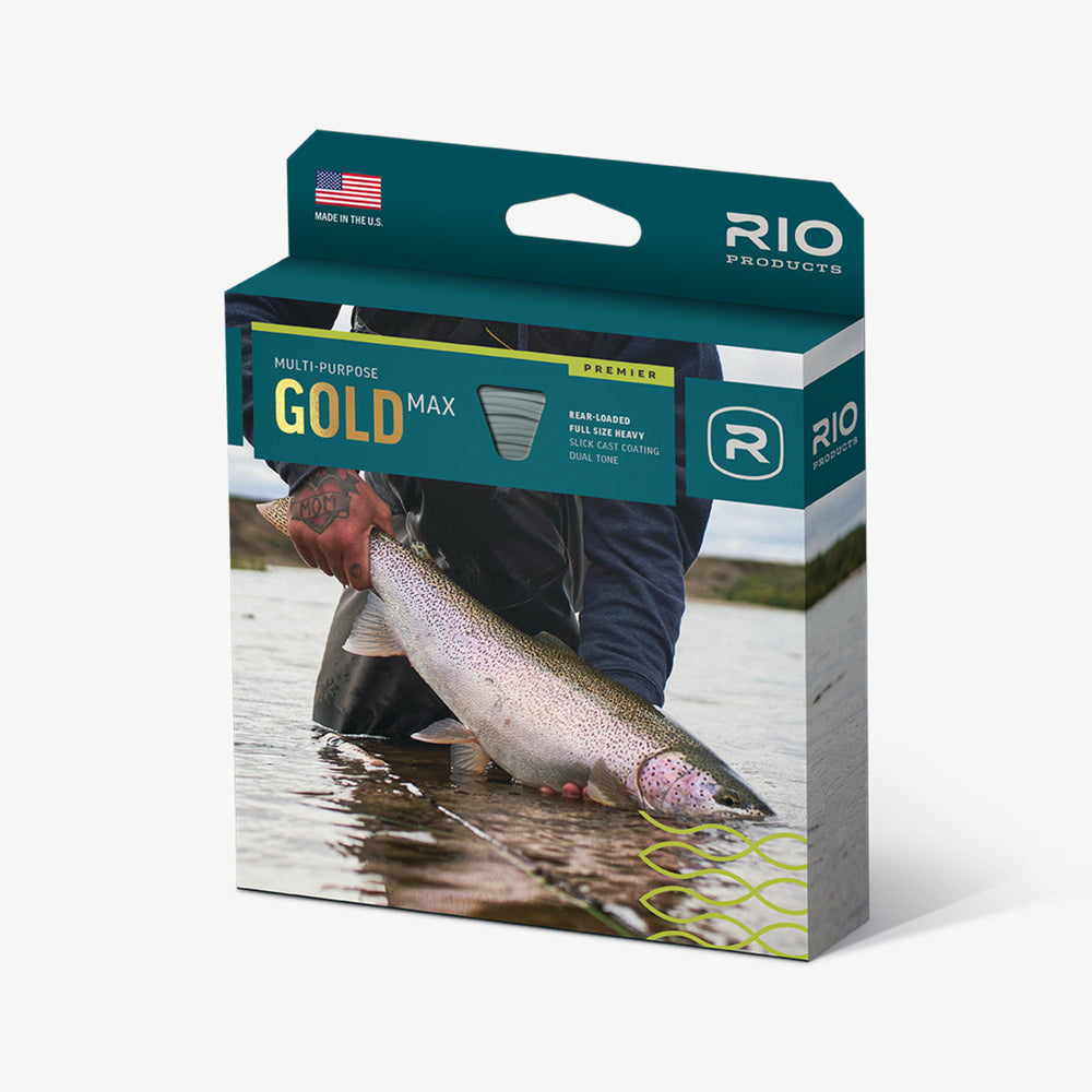 Rio Premier Gold Max - Mint/Blaze Orange - Fly Lines - Fly Fish Food