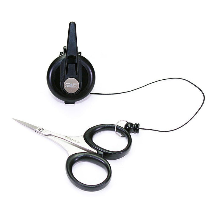 C&amp;F Design Flex Clip - On Reel/Scissors - On Water Accessories - Fly Fish Food