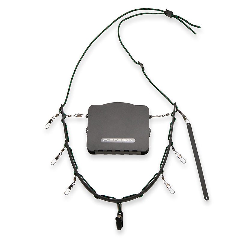 C&F Design Lanyard with Universal System Fly Patch - Fly Boxes - Fly Fish Food