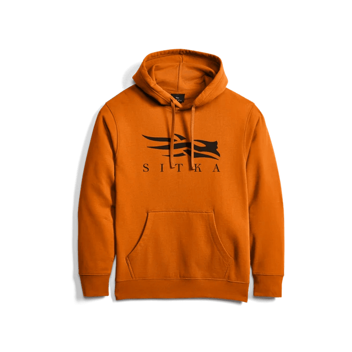 Sitka - Icon Pullover Hoodie - Ultra Orange - Apparel - Fly Fish Food