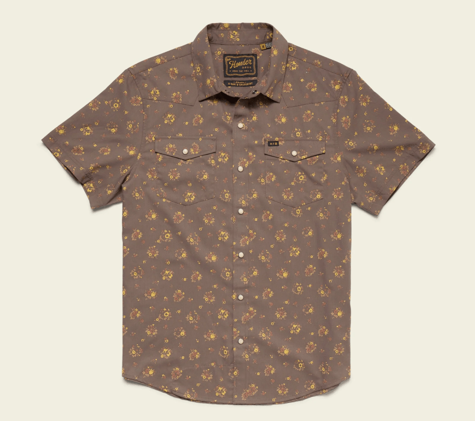 Howler Bros - H Bar B Snapshirt - Banquets: Morel - Apparel - Fly Fish Food