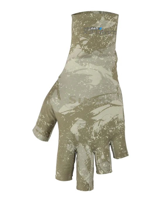 Simms SolarFlex Sun Gloves - Back Eddy Stone - Apparel - Fly Fish Food