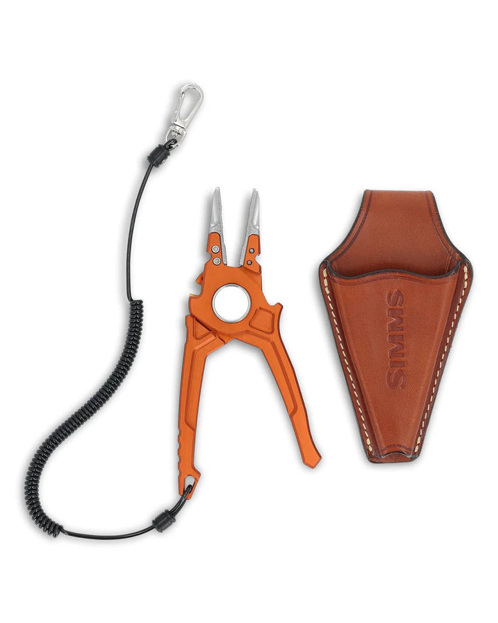 Simms - Guide Fishing Plier - Simms Orange - On Water Accessories - Fly Fish Food