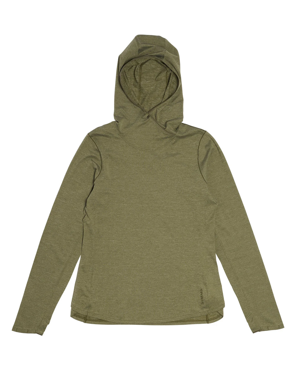 Simms Women's Bugstopper Solarflex Hoody - Loden Heather - Apparel - Fly Fish Food