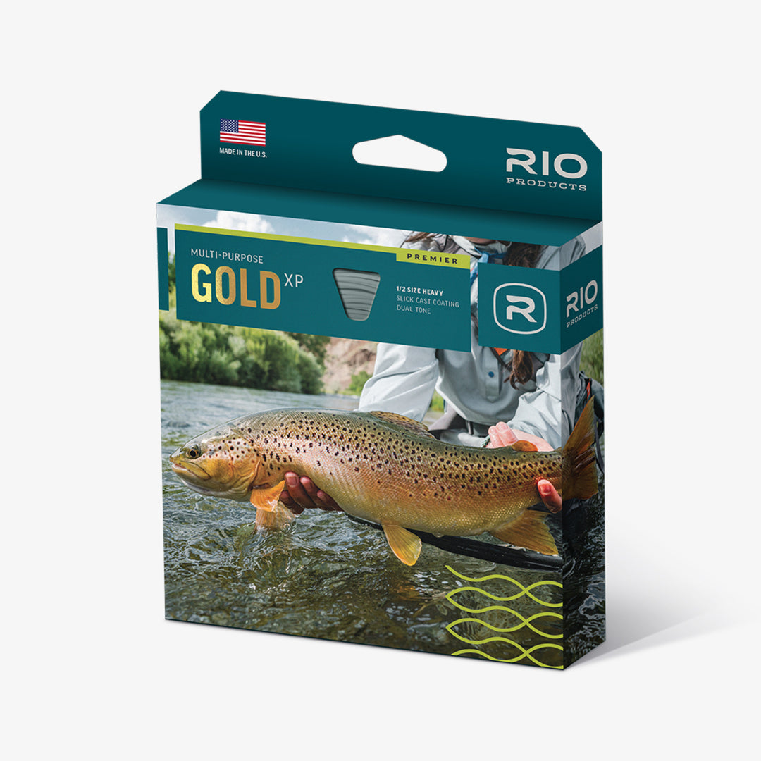 Rio Premier Gold XP - Moss/Electric Green - Fly Lines - Fly Fish Food