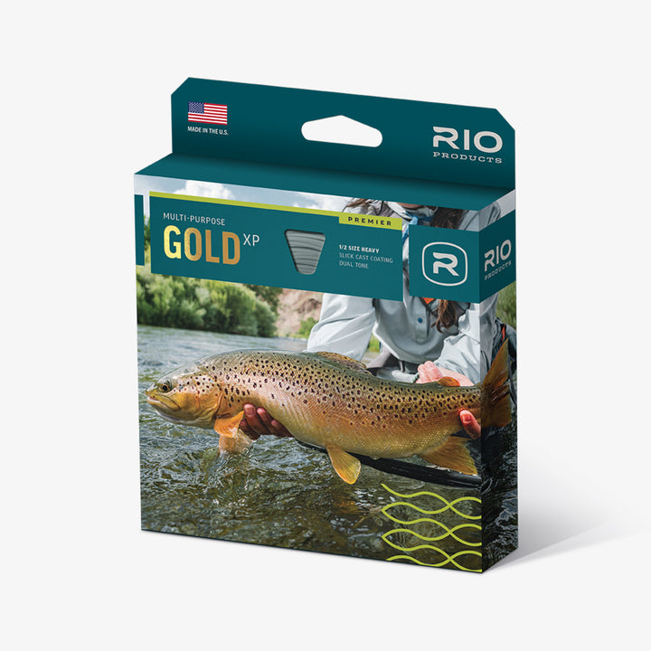 Rio Premier Gold XP - Moss/Electric Green - Fly Lines - Fly Fish Food
