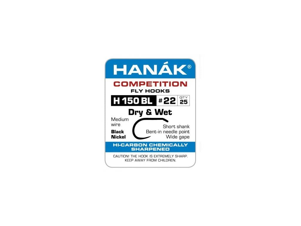 Hanak H 150 BL Dry &amp; Wet - Hooks &amp; Shanks - Fly Fish Food