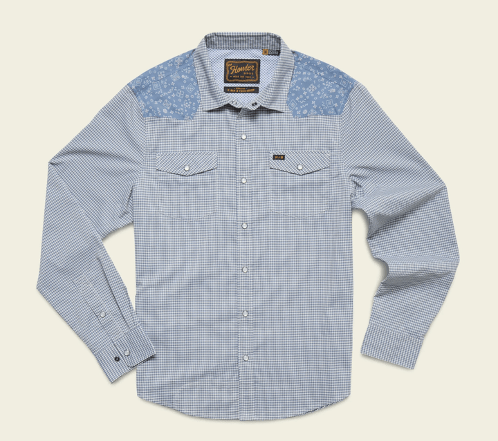 Howler Bros - H Bar B Tech Longsleeve - Wild Rag : Blue Mirage - Apparel - Fly Fish Food