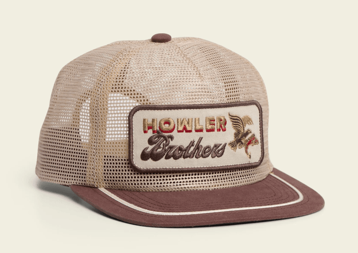 Howler Bros Unstructured Snapback Hat - Feedstore: Osprey Prey:Khaki/Brown - Hats - Fly Fish Food