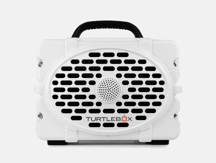 Turtlebox Audio Original Gen 3 Speaker - White - On Water Accessories - Fly Fish Food