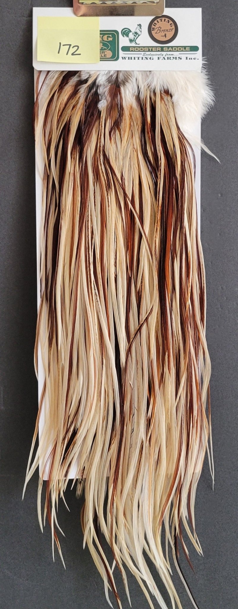 Flash Sale Hackle 172 - Hebert Miner Saddle Bronze - Varient (size 14 - 16) - Hackle - Fly Fish Food