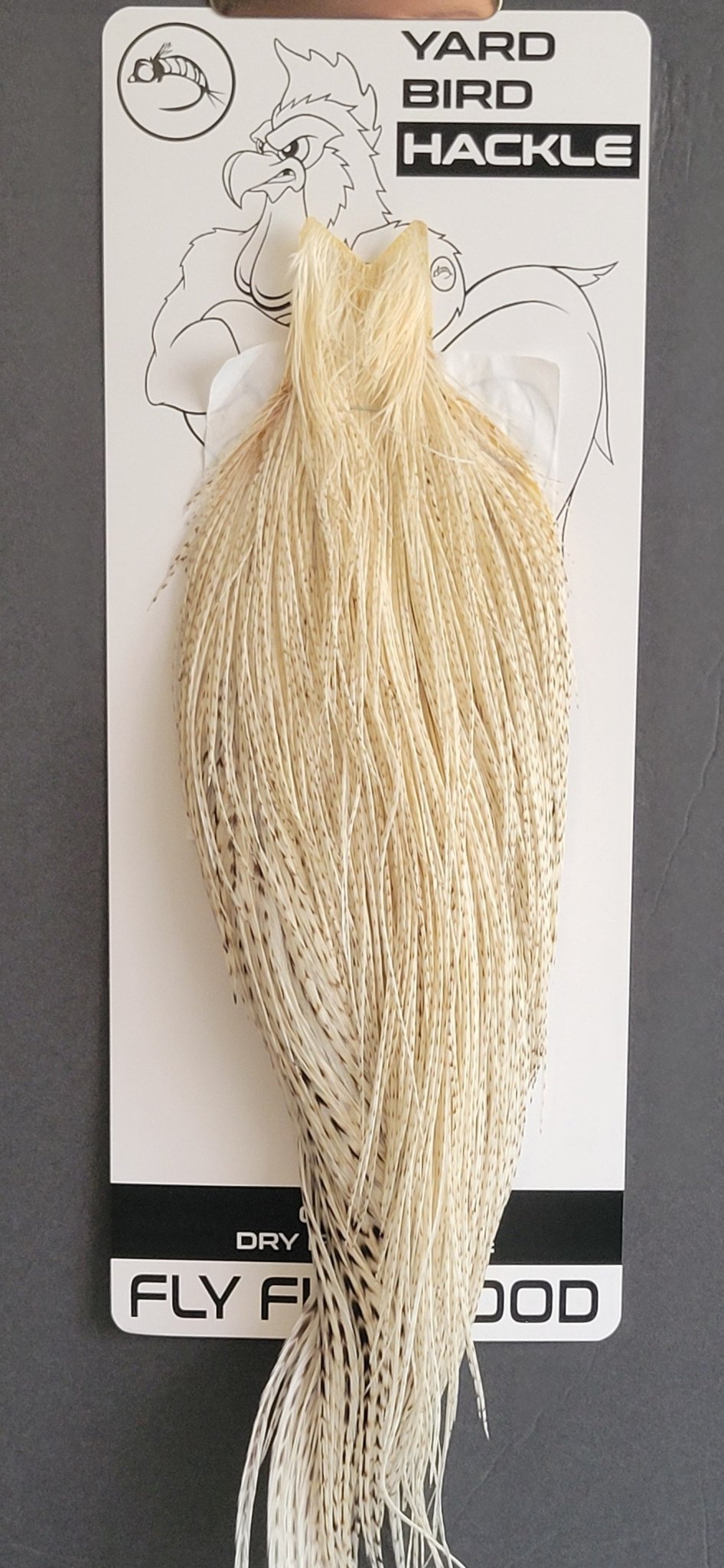 Flash Sale Hackle 278 - Yard Bird Cape NA - Salt &amp; Pepper (sizes 8 - 22) - Hackle - Fly Fish Food