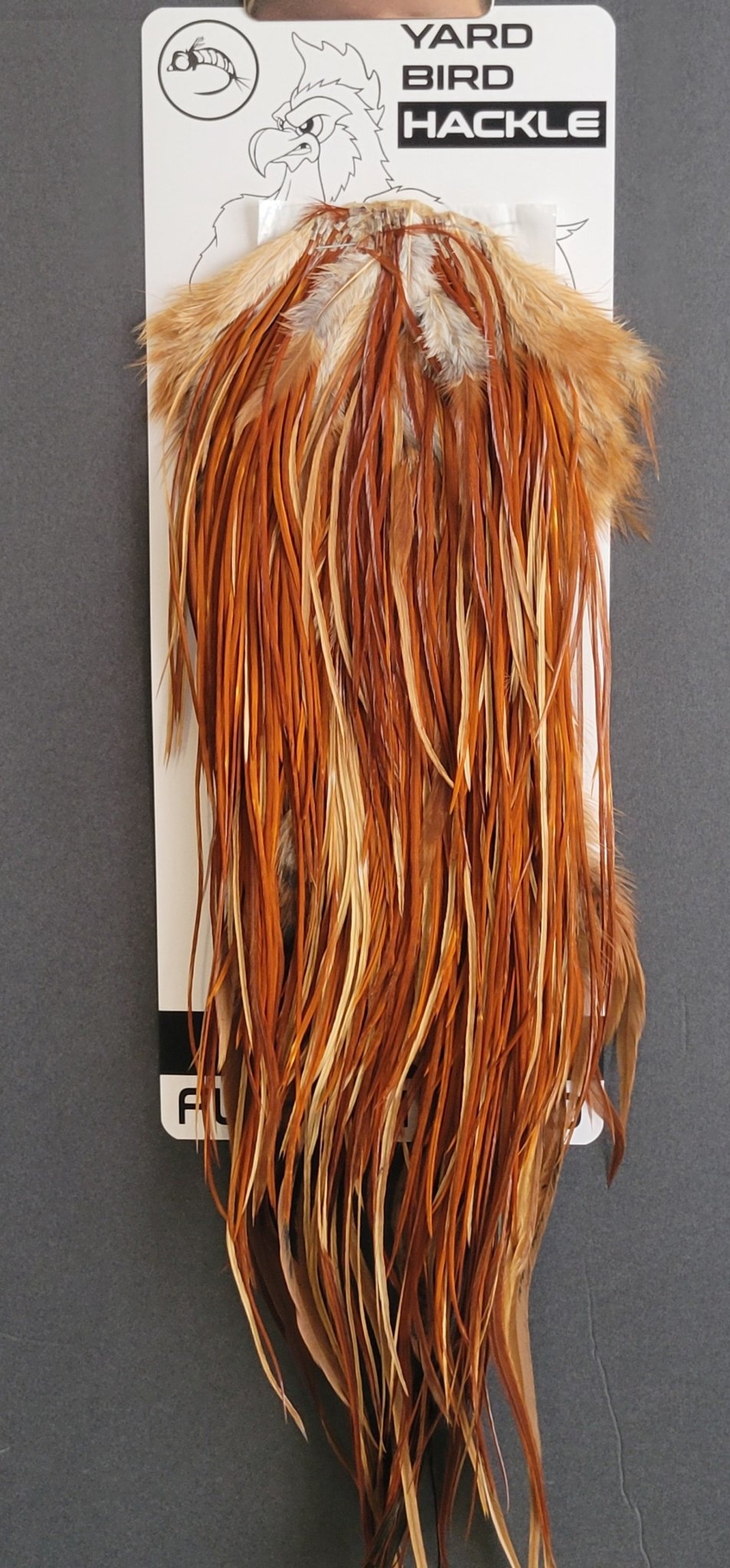 Flash Sale Hackle 424 - Yard Bird Saddle NA - Brown (size 16 - 18) - Hackle - Fly Fish Food