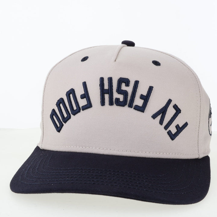Fly Fish Food Heritage Hat - Stone/Navy - Hats - Fly Fish Food