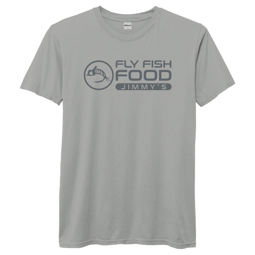 Fly Fish Food Jimmy's Logo Tee - Graystone - Hats - Fly Fish Food