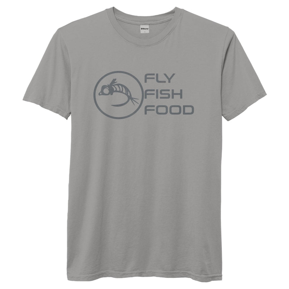 Fly Fish Food Logo Tee - Graystone - Hats - Fly Fish Food