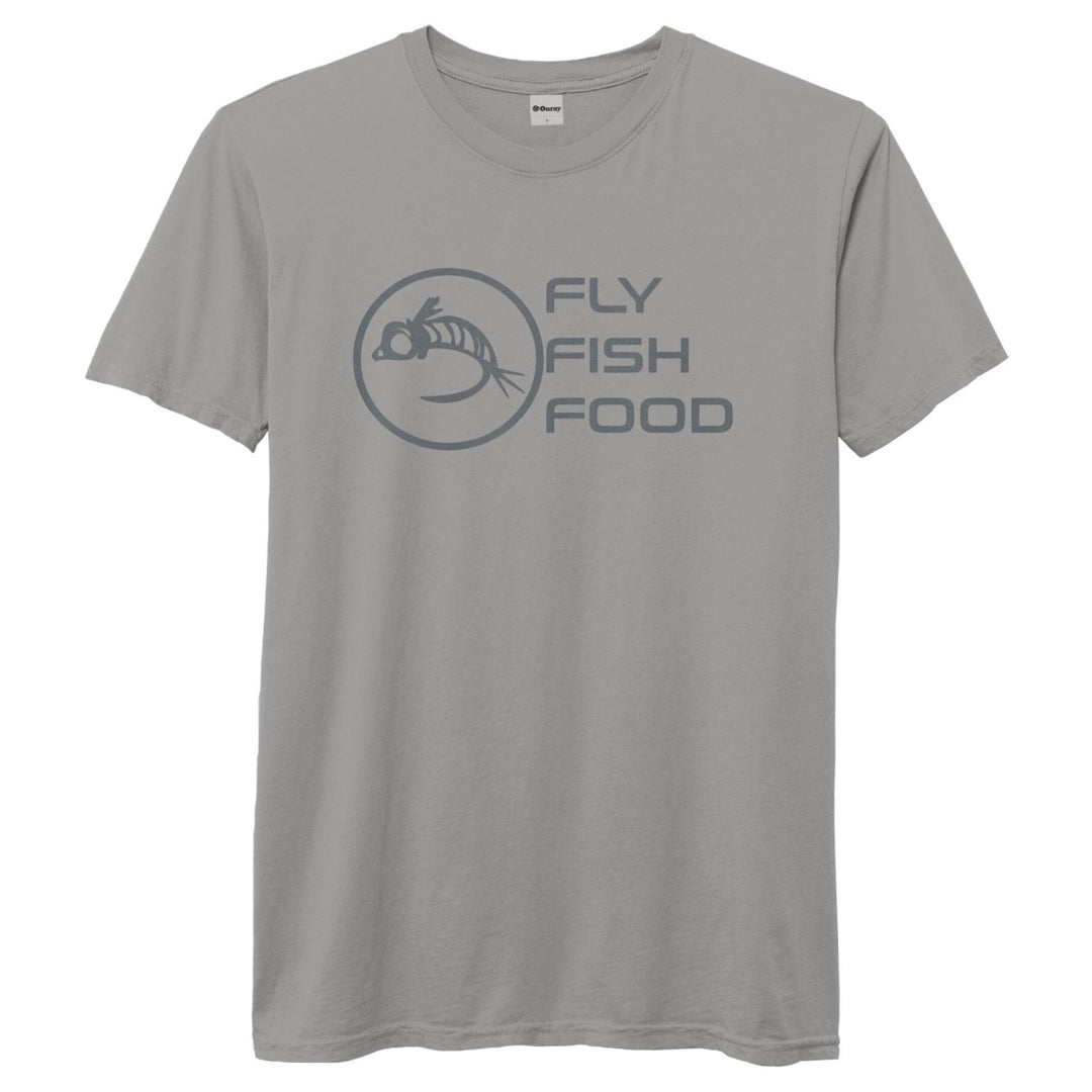 Fly Fish Food Logo Tee - Graystone - Hats - Fly Fish Food