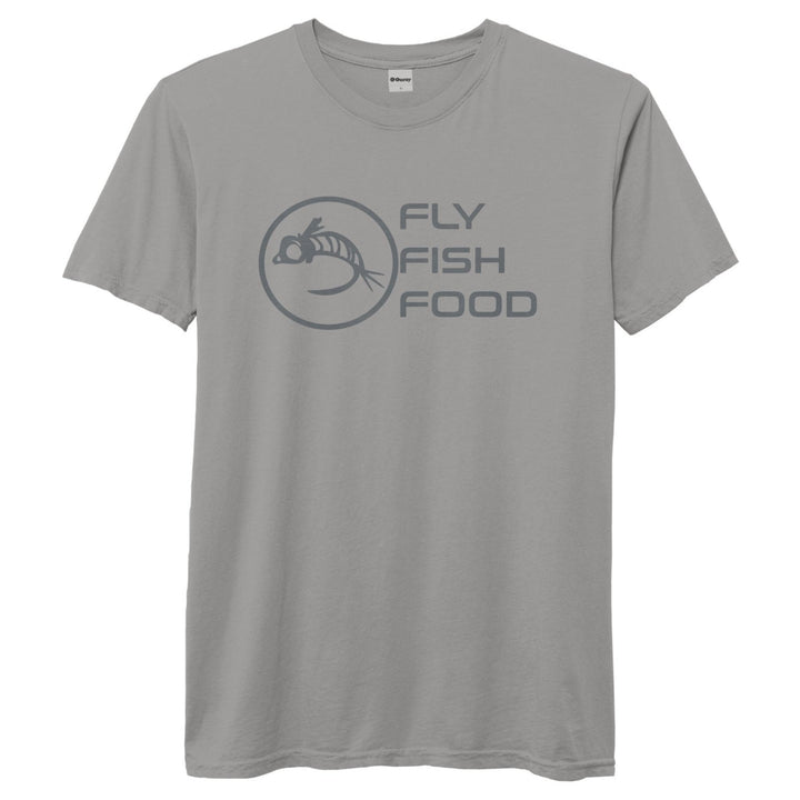 Fly Fish Food Logo Tee - Graystone - Hats - Fly Fish Food