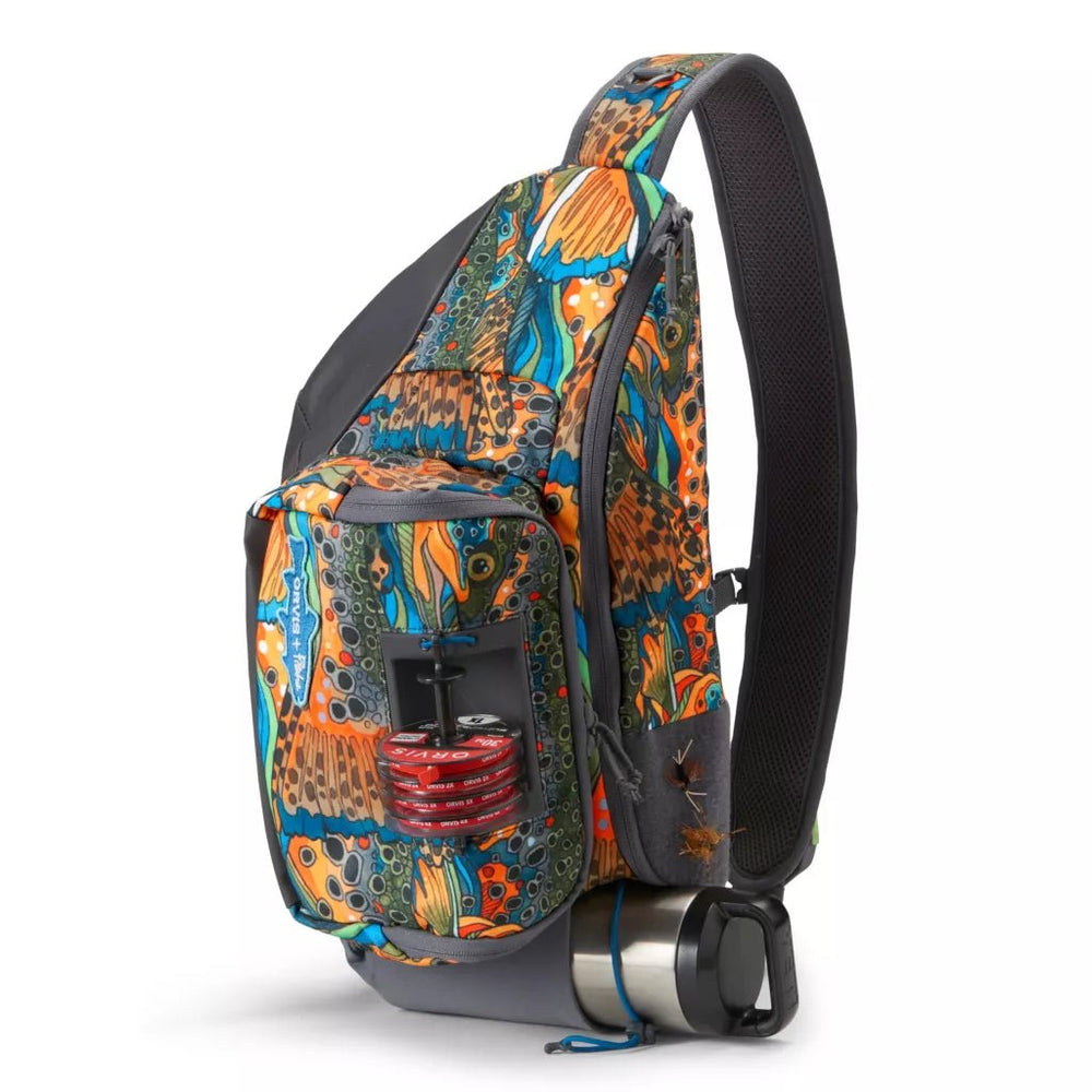 Orvis Guide Sling Pack - Fishe Unbound Brown - Packs & Bags - Fly Fish Food