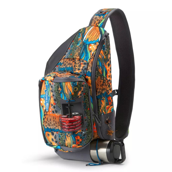 Orvis Guide Sling Pack - Fishe Unbound Brown - Packs &amp; Bags - Fly Fish Food