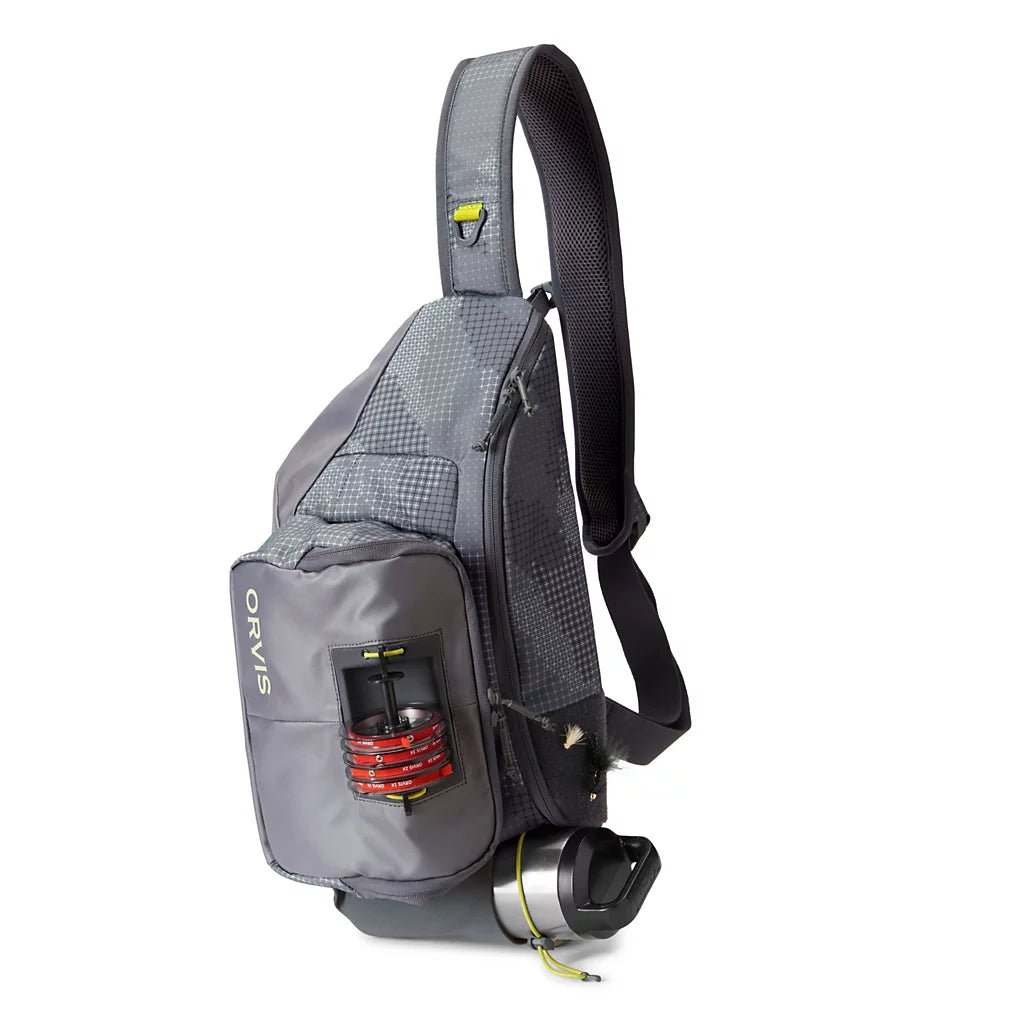 Orvis Sling Pack - Steel Camo - Packs &amp; Bags - Fly Fish Food
