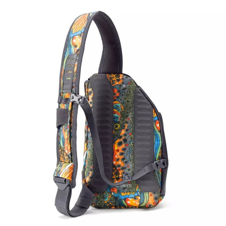Orvis Mini Sling Pack - Fishe Unbound Brown - Packs &amp; Bags - Fly Fish Food
