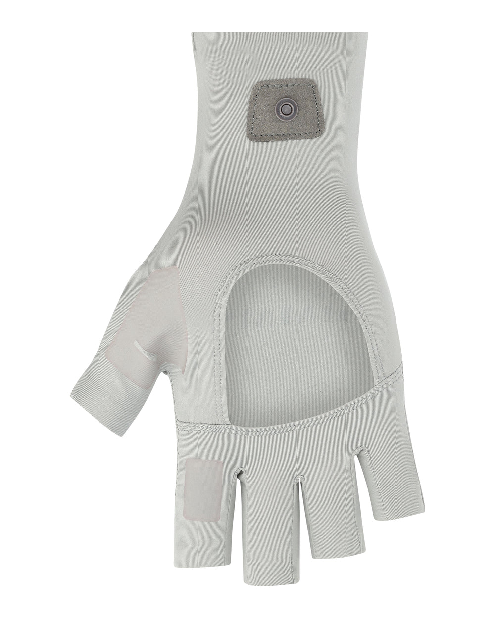 Simms SolarFlex Half - Finger Sun Gloves - Sterling - Apparel - Fly Fish Food