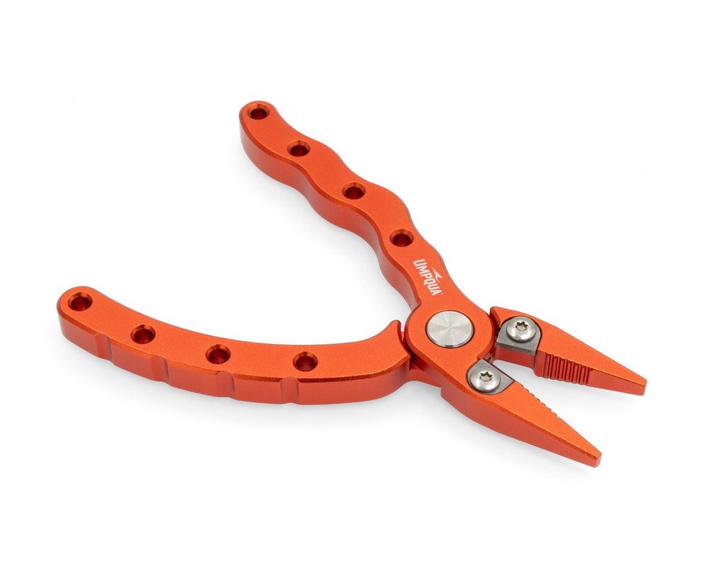 Umpqua - RiverRun Plier Trout W/Sheath - Orange - On Water Accessories - Fly Fish Food
