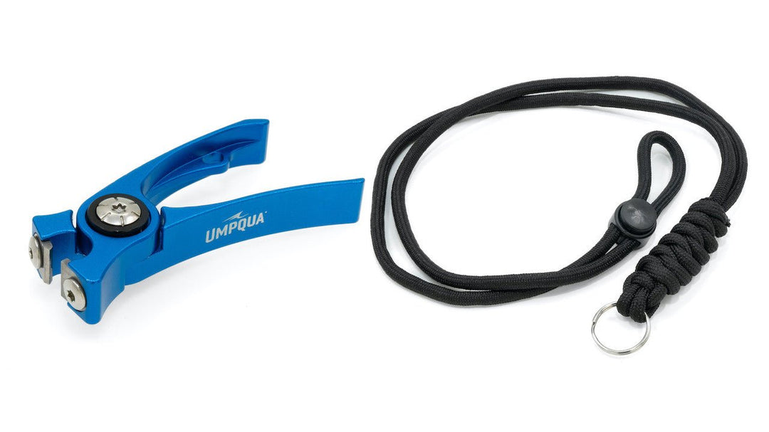 Umpqua - RiverRun Nipper W/Lanyard - Azure - On Water Accessories - Fly Fish Food