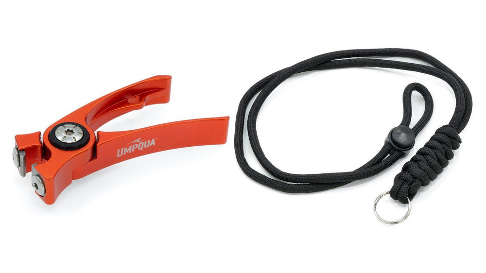 Umpqua - RiverRun Nipper W/Lanyard - Orange - On Water Accessories - Fly Fish Food