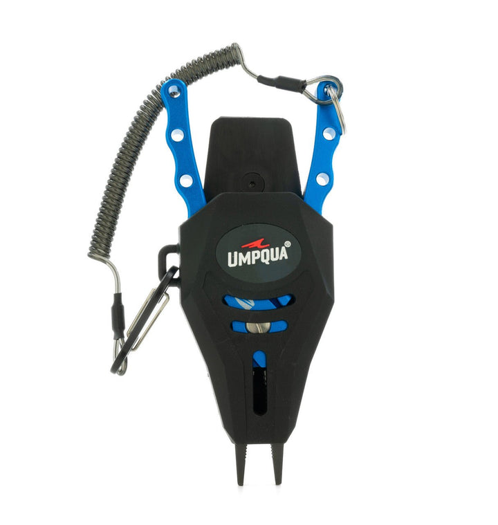 Umpqua - RiverRun Plier Big Game W/Sheath - Azure - On Water Accessories - Fly Fish Food