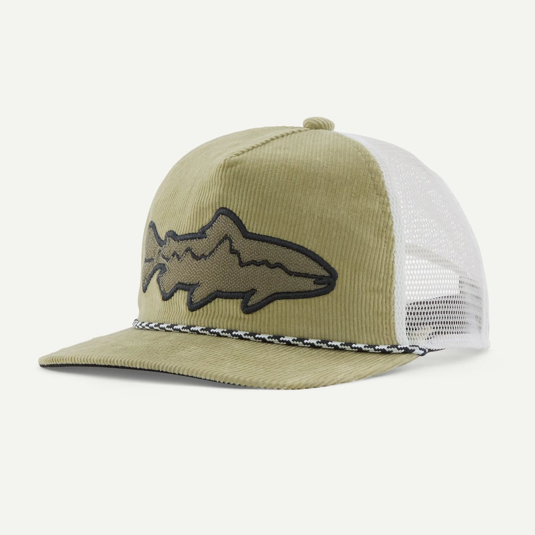 Patagonia - Fly Catcher Hat - Fitz Roy Trout: Weathered Stone - Hats - Fly Fish Food