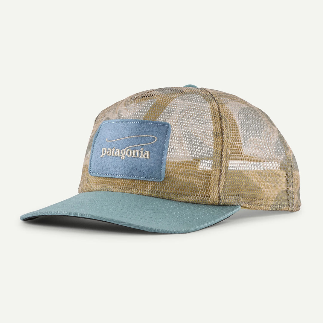 Patagonia Breezefarer Cap - Casting Logo: Coastal Edge Natural - Hats - Fly Fish Food