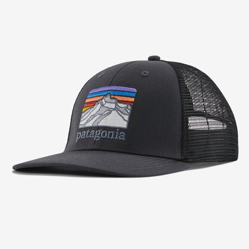 Patagonia Line Logo Ridge LoPro Trucker Hat - Ink Black - Hats - Fly Fish Food