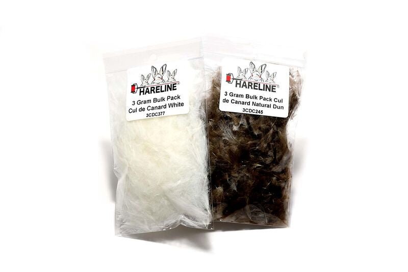 3 Gram Bulk Pack CDC - Feathers &amp; Marabou - Fly Fish Food
