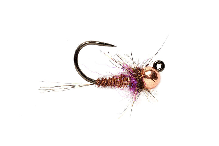 Hot Spot Pheasant Tail Jig B/L - Purple - Flies - Fly Fish Food