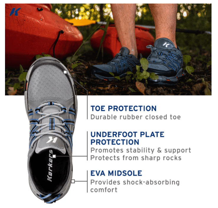Korkers - All Axis Shoe - Vibram XS Trek Sole - Green - Boots &amp; Cleats - Fly Fish Food