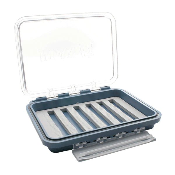 MFC Plan D Pocket Fly Box - Clear Lid - Trout/Bonefish - Fly Boxes - Fly Fish Food