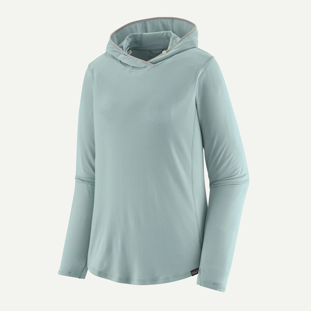 Patagonia - W's Tropic Comfort Natural UPF Hoody - Thermal Blue - Apparel - Fly Fish Food