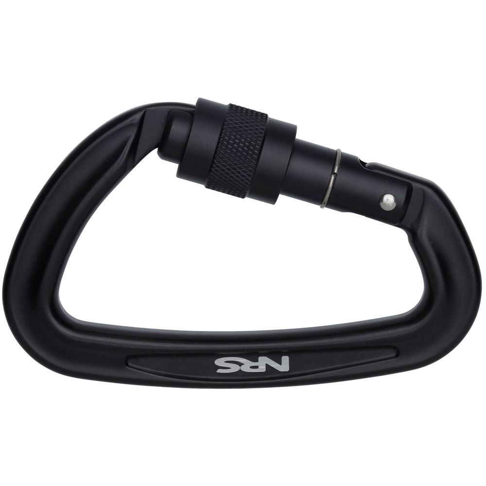 NRS Sliq Screw Lock Carabiner - Black - Float Tubes &amp; Accessories - Fly Fish Food