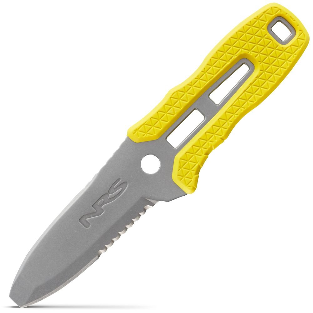 NRS Pilot Knife - Safety Yellow - Float Tubes & Accessories - Fly Fish Food
