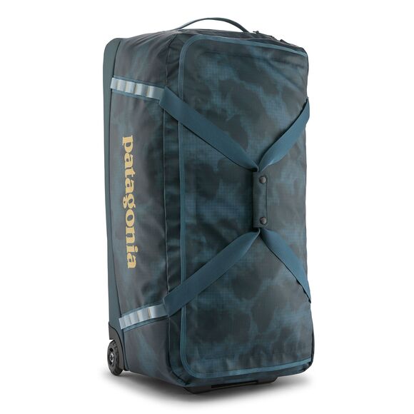 Black Hole Wheeled Duffel 100L - Sastrugi: Summit Blue